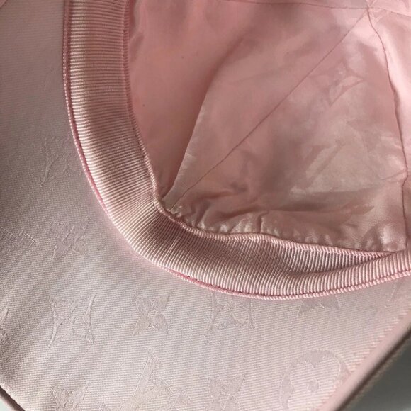 LOUIS VUITTON M7061L Cap-LV Iconic hat cap baseball cap cotton pink - Picture 11 of 11